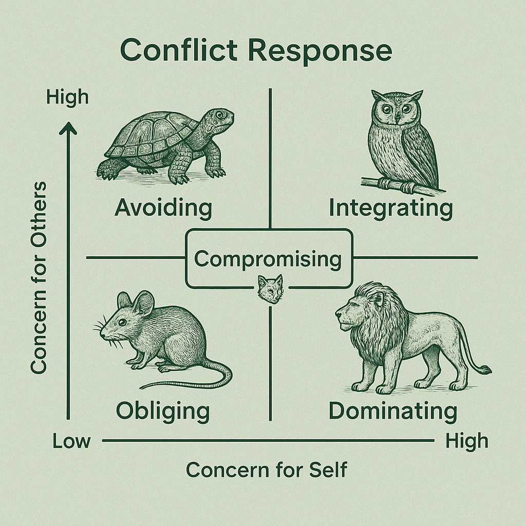 Thomas-Kilman Model for Conflict Response